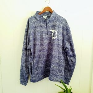 Michigan MLB Heavy Quarter-Zip Pullover